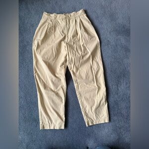 Vintage Stradivarius Pleated Khaki pants size 8